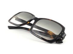 New Vintage Rare Genuine Tortuga Tortoise Shell Frame Sunglasses 1970's