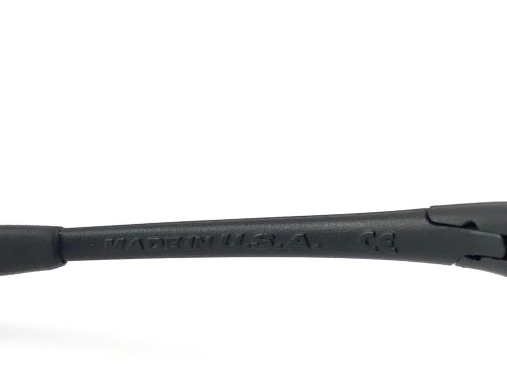 Oakley Sports - Lunettes de soleil vintage rares, noires et mates, neuves, taille 0,4, 1999 2