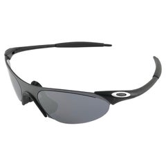 New Vintage Rare Oakley Sports 0.7 Matte Black 1999 Sunglasses 
