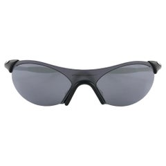 New Vintage Rare Oakley Sports 0.4 Matte Black 1999 Sunglasses