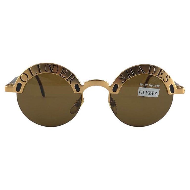 New Vintage Rare Oliver Shades by Valentino Round Sunglasses 90s Made in  Italy For Sale at 1stDibs | oliver shades valentino, oliver valentino  sunglasses, new round sunglasses