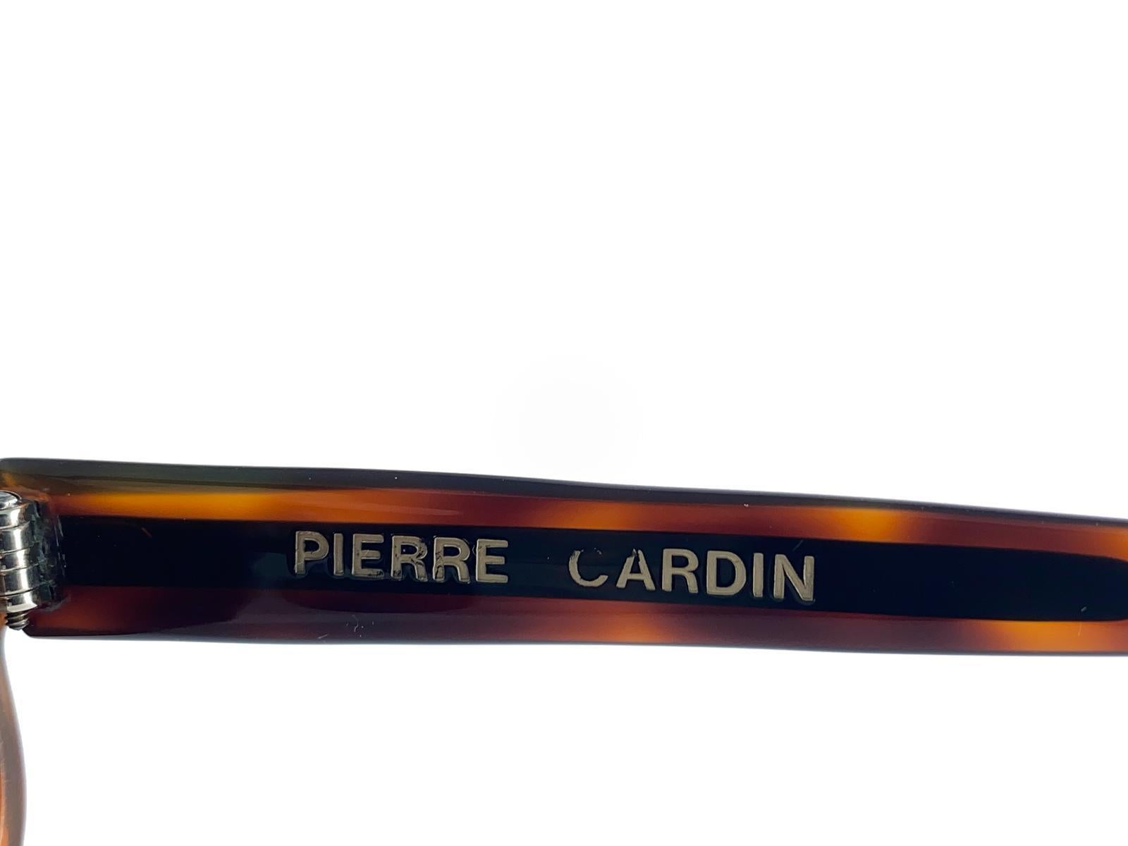 New Vintage Rare Pierre Cardin C22 Tortoise Michael Caine 1960's sunglasses For Sale 3