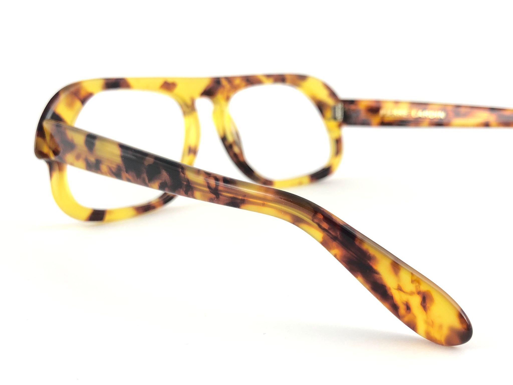 Brown New Vintage Rare Pierre Cardin C 22 Light Tortoise RX 1960's sunglasses For Sale