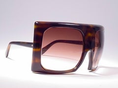 New Vintage Rare Pierre Cardin Mask Tortoise 1960's sunglasses