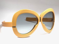 New Vintage Rare Silhouette Futura 561 Ochre Collector Item 1970 Sunglasses