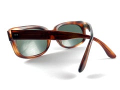 New Vintage Ray Ban Bengal 1960'S Midcentury Grey Lenses Usa B&L Sunglasses