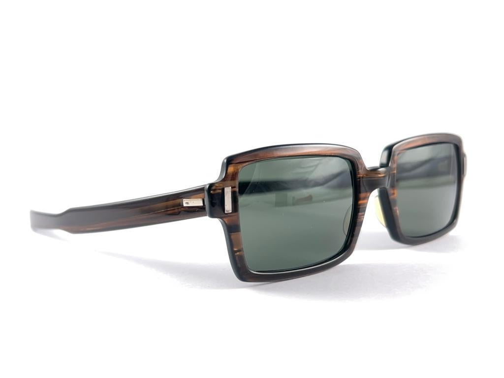 New Vintage Ray Ban Benji 1960's MidCentury Grey Lenses USA B&L Sunglasses For Sale 2