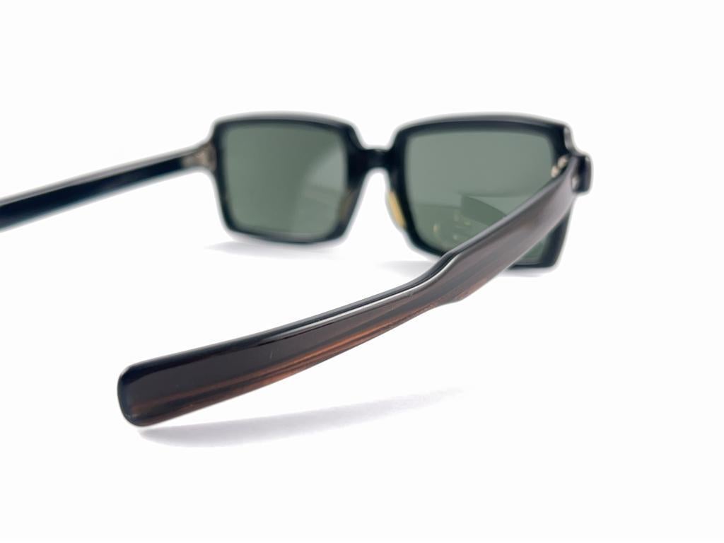 New Vintage Ray Ban Benji 1960's MidCentury Grey Lenses USA B&L Sunglasses For Sale 4