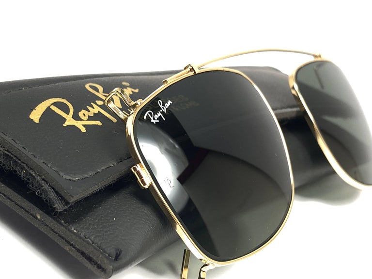 New Vintage Ray Ban B&L Clip On For Wayfarer Sunglasses Collectors Item USA  For Sale at 1stDibs