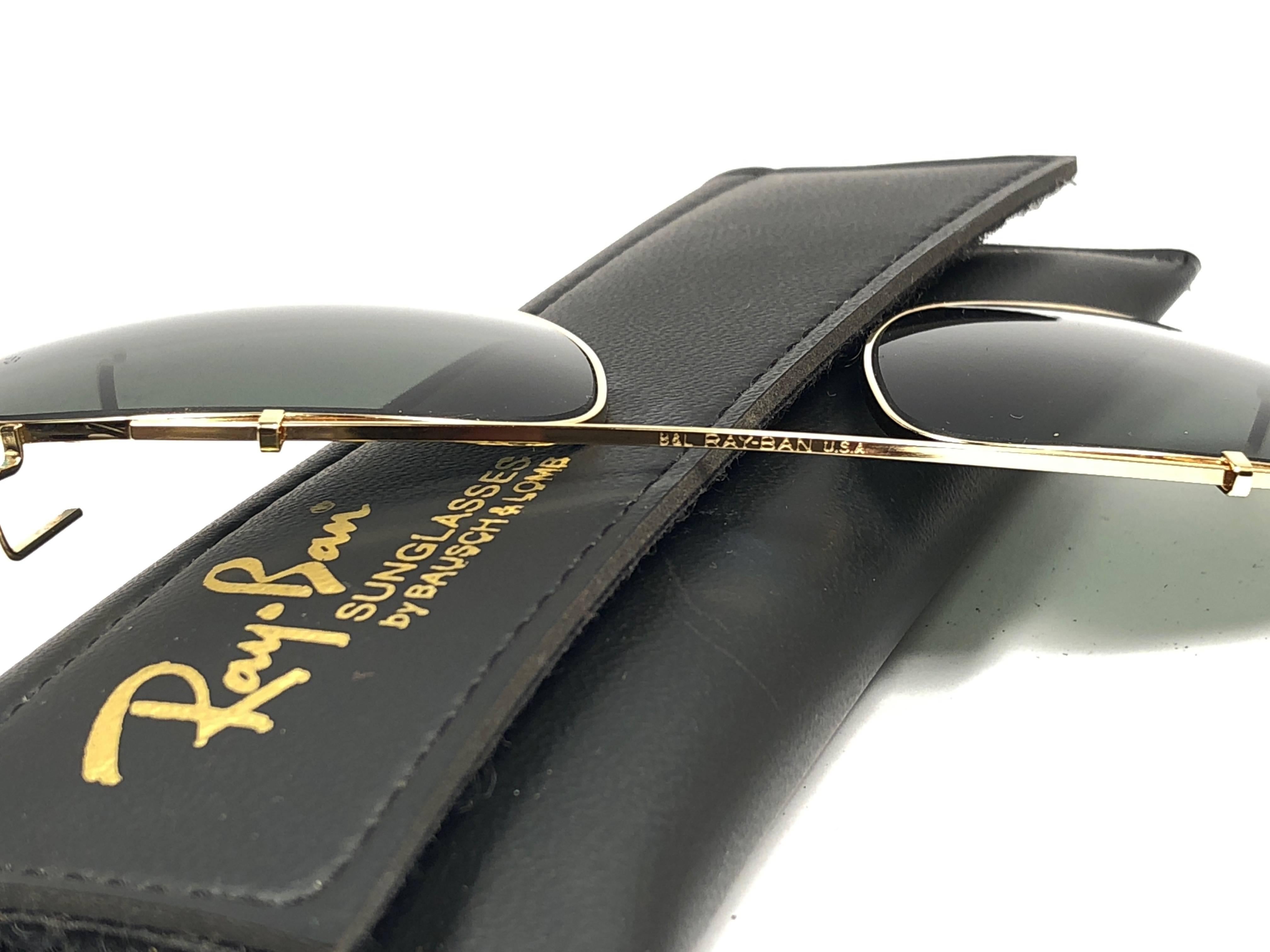 New Vintage Ray Ban B&L Clip On For Wayfarer Sunglasses Collector Item USA Unisexe en vente