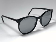 New Vintage Ray Ban B&L Style C Black Oversized Grey Changeable Lens Sunglasses