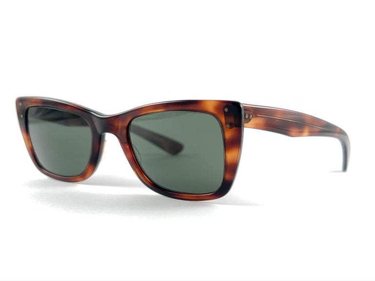 60s B&L Ray-Ban CARIBBEAN Ⅱ ビンテージ サングラス NEW VINTAGE RAY BAN CARIBBEAN 1960'S MIDCENTURY GREEN LENSES USA
