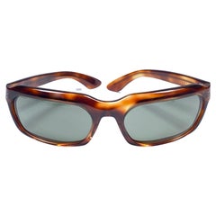 New Vintage Ray Ban Chalet 1960's Mid Century G15 Lenses USA Sunglasses