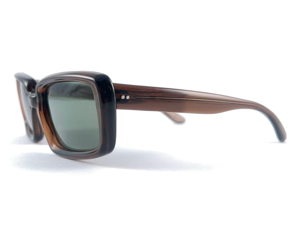 New Vintage Ray Ban Cimarron 1960'S Midcentury Grey Lenses Usa B&L Sunglasses For Sale 2