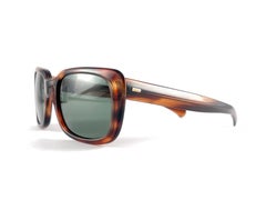 New Vintage Ray Ban Monti Tortoise 1970's Grey Lenses USA Sunglasses