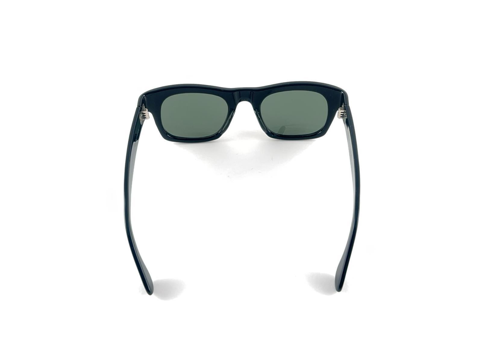 New Vintage Ray Ban Plainsman 1960's Mid Century G15 Lens USA B&L Sunglasses For Sale 10