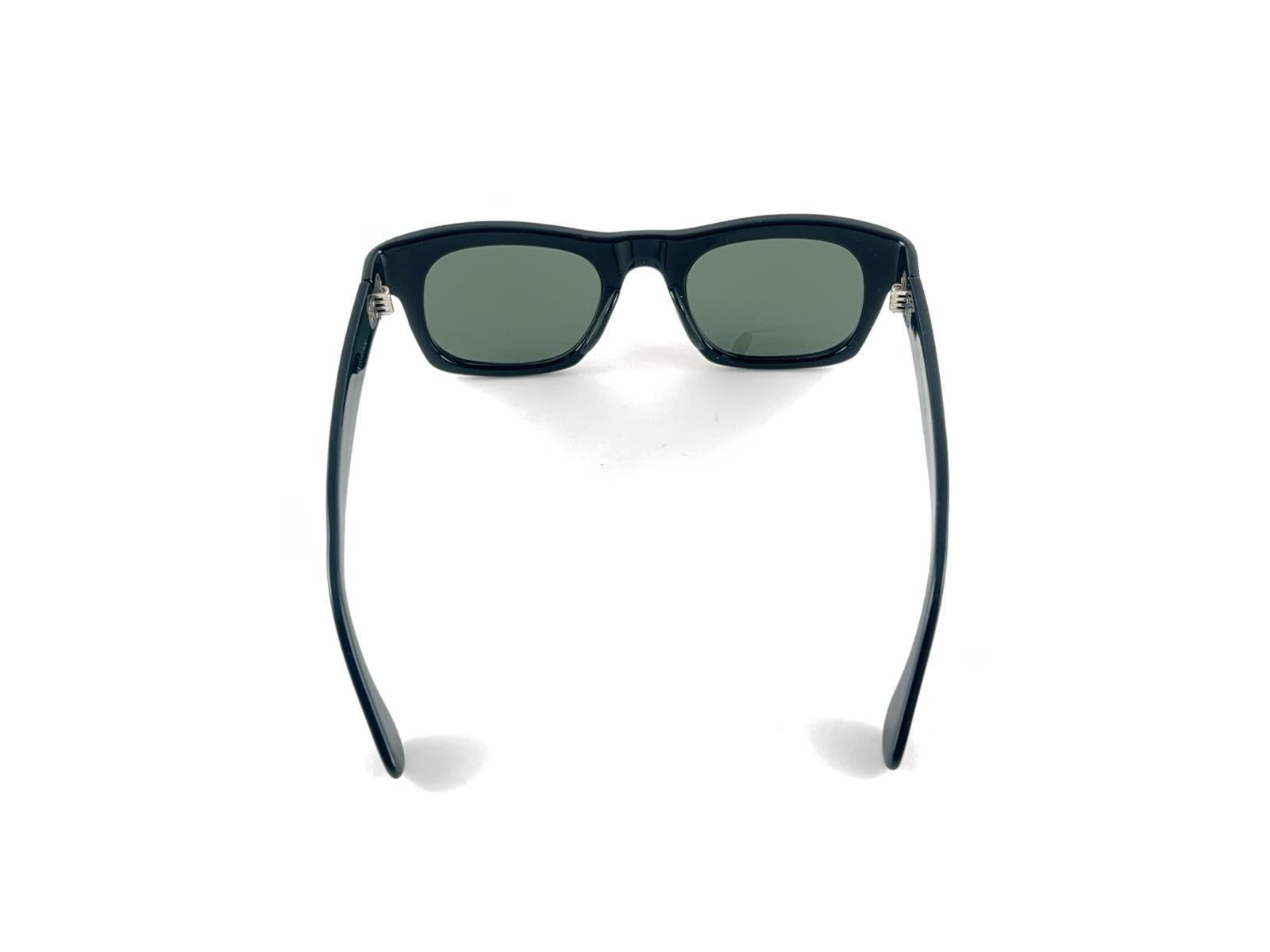 New Vintage Ray Ban Plainsman 1960's Mid Century G15 Lens USA B&L Sunglasses For Sale 9