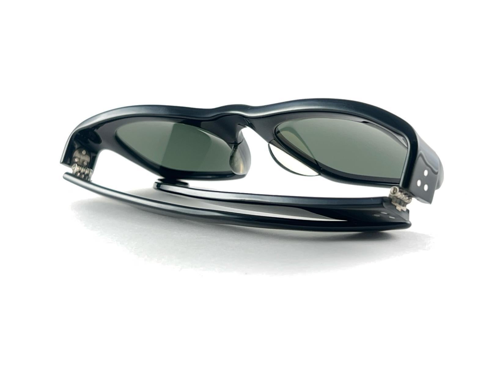  New Vintage Ray Ban Plainsman 1960's Mid Century G15 Lens USA B&L Sunglasses For Sale 12