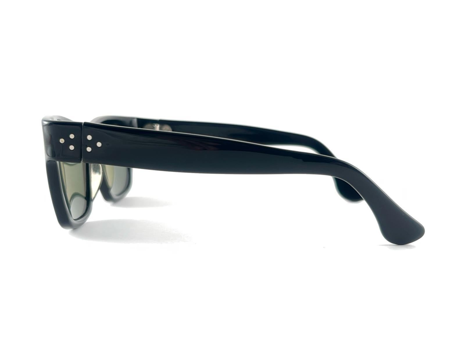 New Vintage Ray Ban Plainsman 1960's Mid Century G15 Lens USA B&L Sunglasses For Sale 2