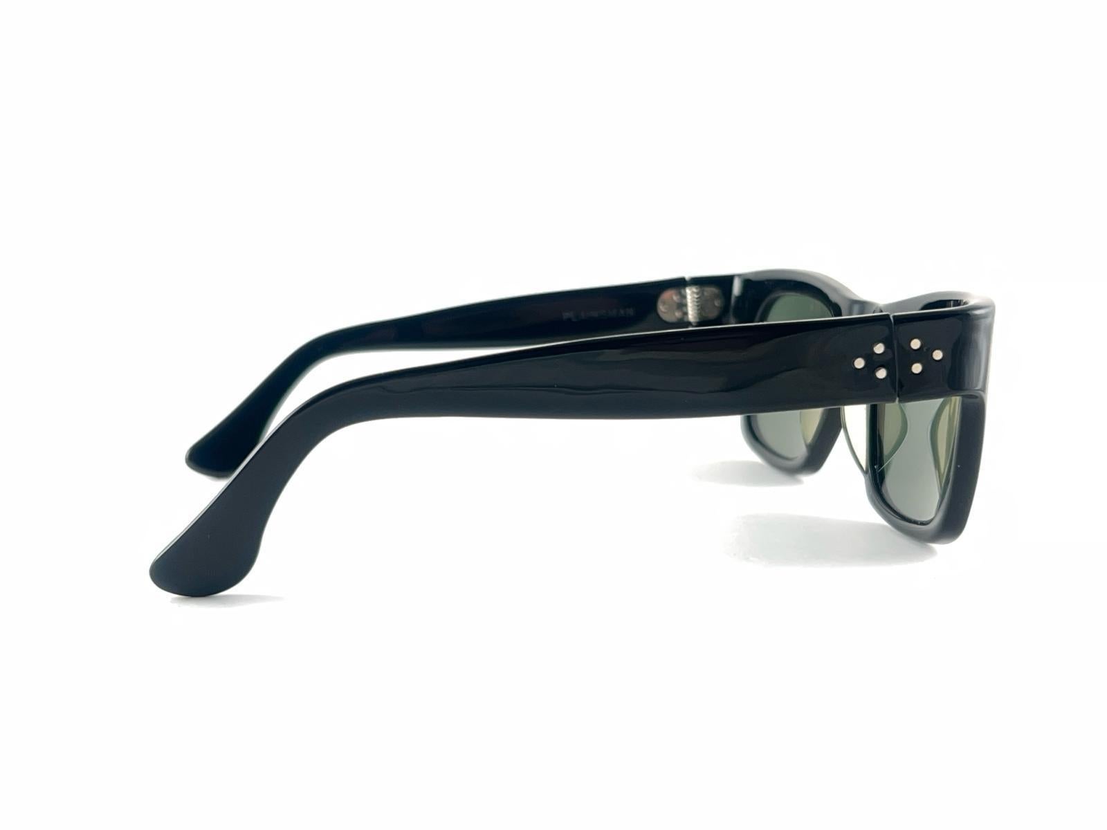 New Vintage Ray Ban Plainsman 1960's Mid Century G15 Lens USA B&L Sunglasses For Sale 3