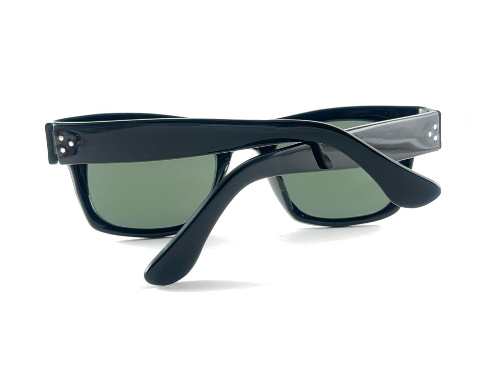 New Vintage Ray Ban Plainsman 1960's Mid Century G15 Lens USA B&L Sunglasses For Sale 4