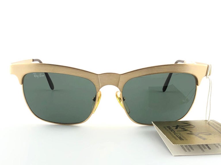 New Vintage Ray Ban WO755 Classic Made in USA Sunglasses 1980's at 1stDibs