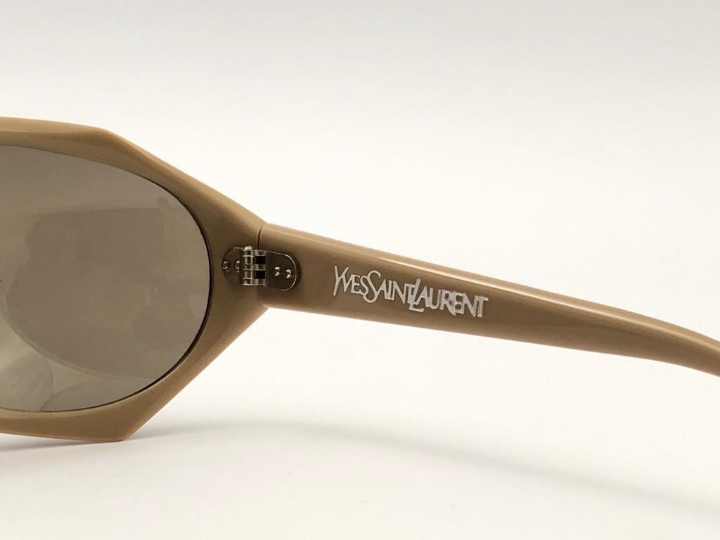 New Vintage Renauld for Yves Saint Laurent YSL Bug Eye 1980 France Sunglasses 3