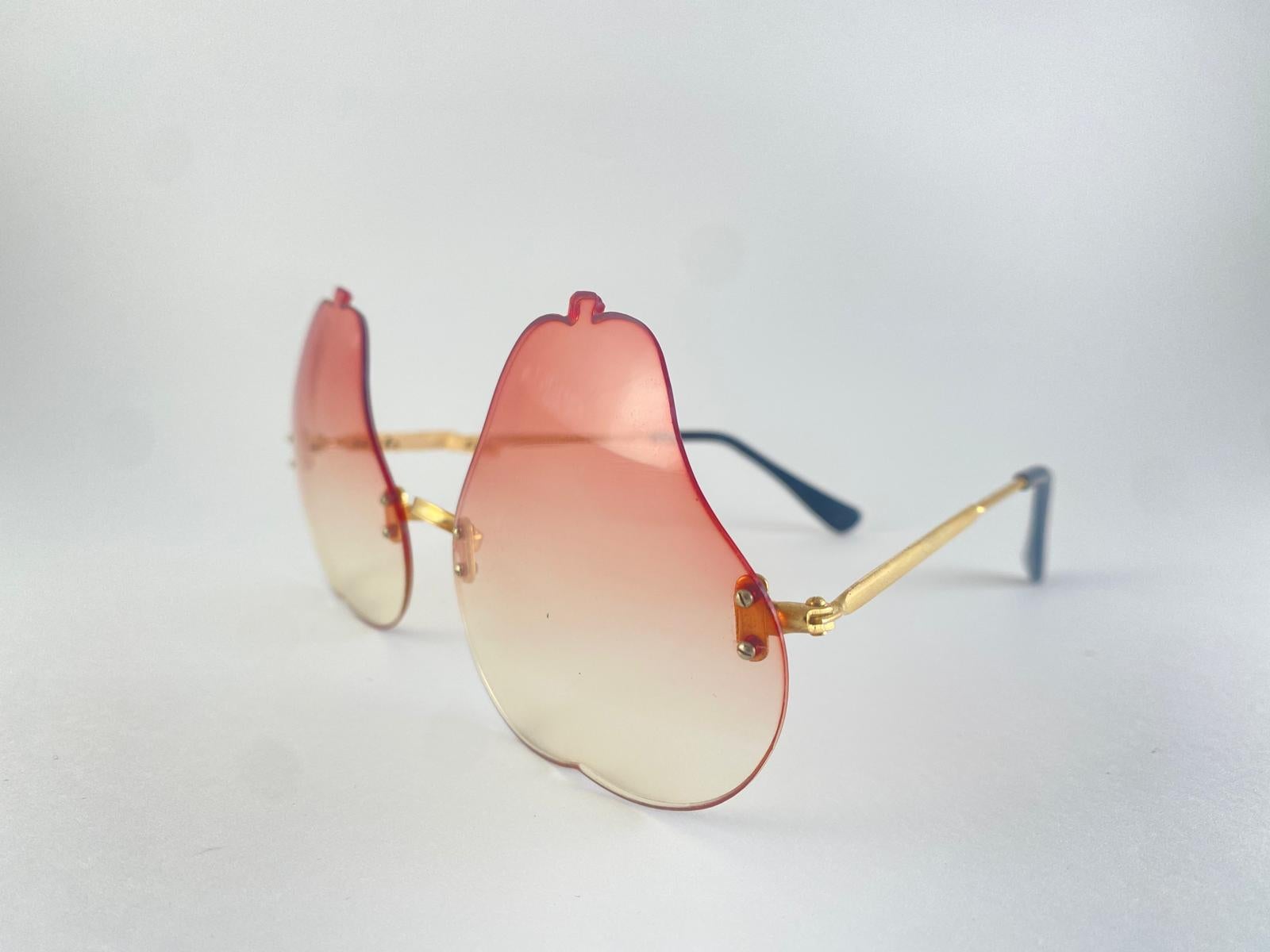 Nuovi occhiali da sole vintage senza montatura 
