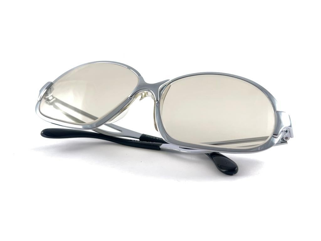 Rodenstock Molveno-Sonnenbrille aus massivem Metallic-Braun, 1970er Jahre, neu im Angebot 5