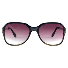 New Vintage Saphira Translucent Two Tone Optyl Sunglasses 80'S Germany