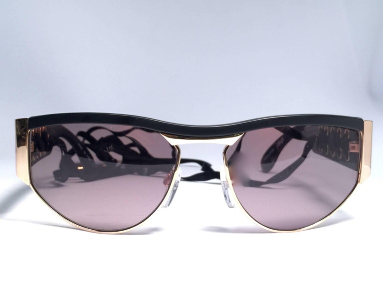 New Vintage Silhouette Corset Iconic Purple Lenses 1980's Sunglasses ...