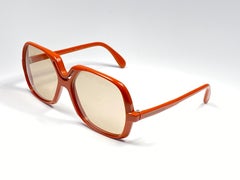 New Vintage Silhouette MOD55 Oversized Brown Funk Austria 1980 Sunglasses