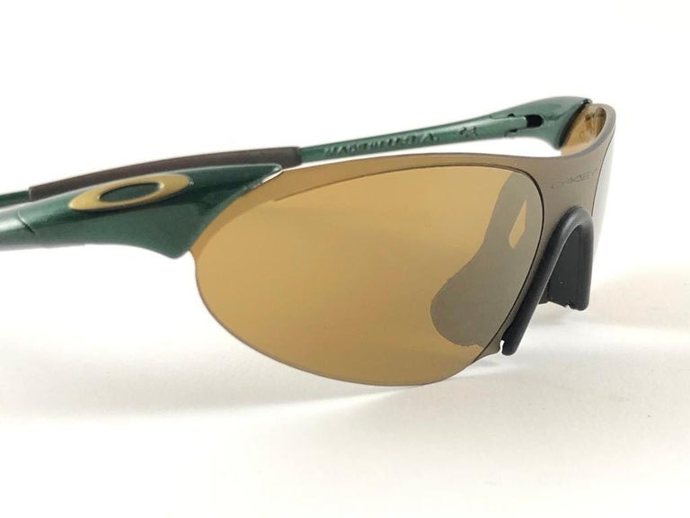 New Vintage Sports Oakley 0.7 JOKER Gold Iridium Lenses 1999 Sunglasses