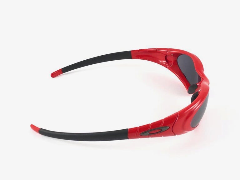 New Vintage Sports Oakley Eye Jacket Red 3.0 Iridium Lenses 1999