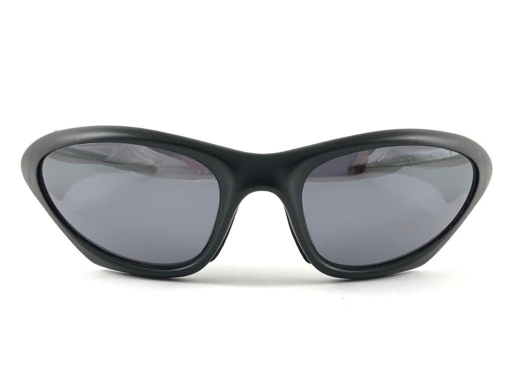 New Vintage Sports Oakley Scar Black Iridium Lenses 1999 Sunglasses  4