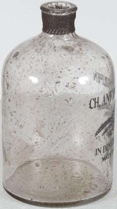 New Vintage Style Bubble Glass Decorative Bottle Vase