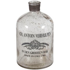 New Vintage Style Bubble Glass Decorative Bottle Vase