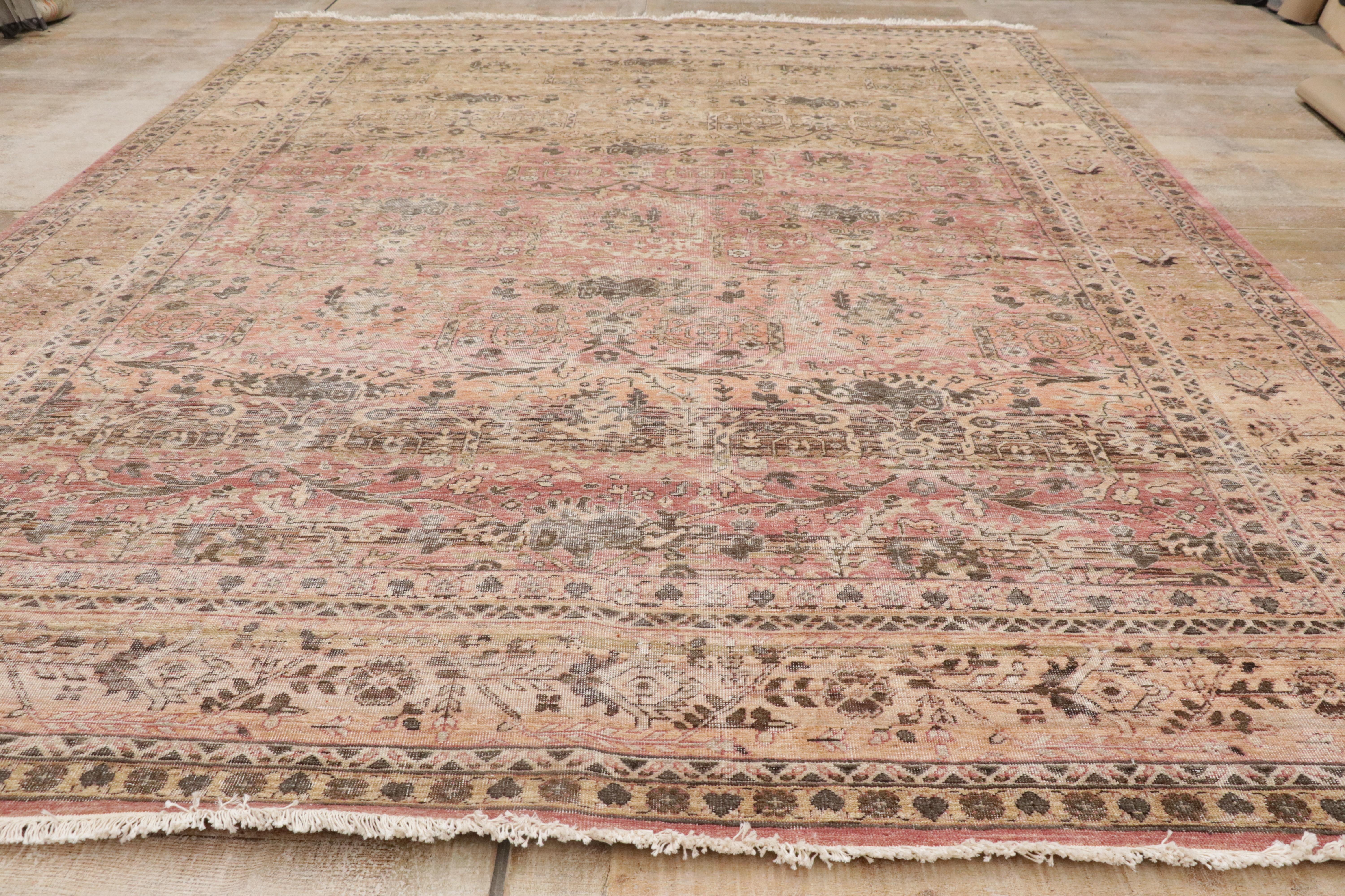 The Autumn Reverie: A Contemporary Indian Masterpiece of Rustic Refinement For Sale 5