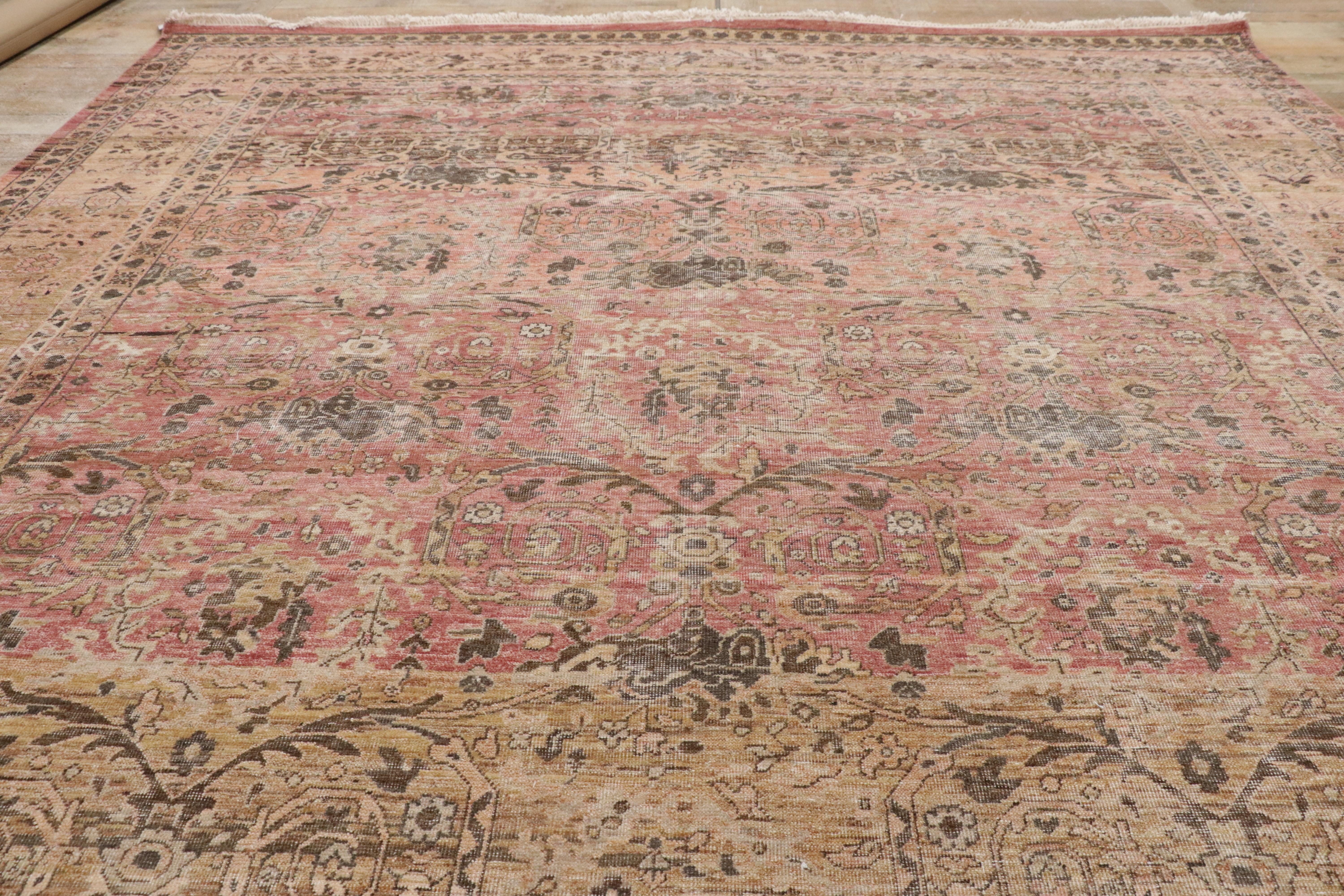 The Autumn Reverie: A Contemporary Indian Masterpiece of Rustic Refinement For Sale 6