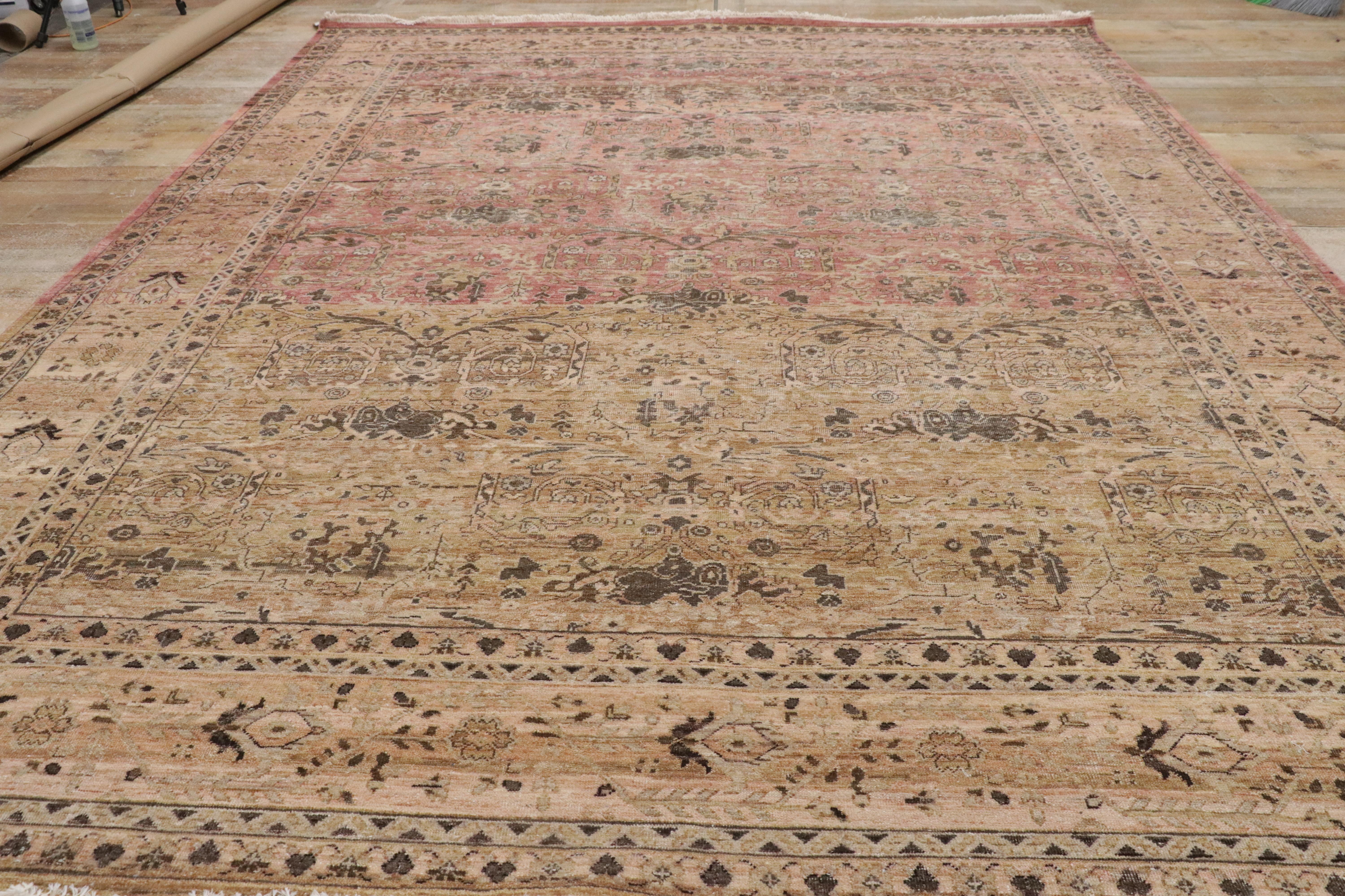 The Autumn Reverie: A Contemporary Indian Masterpiece of Rustic Refinement For Sale 8