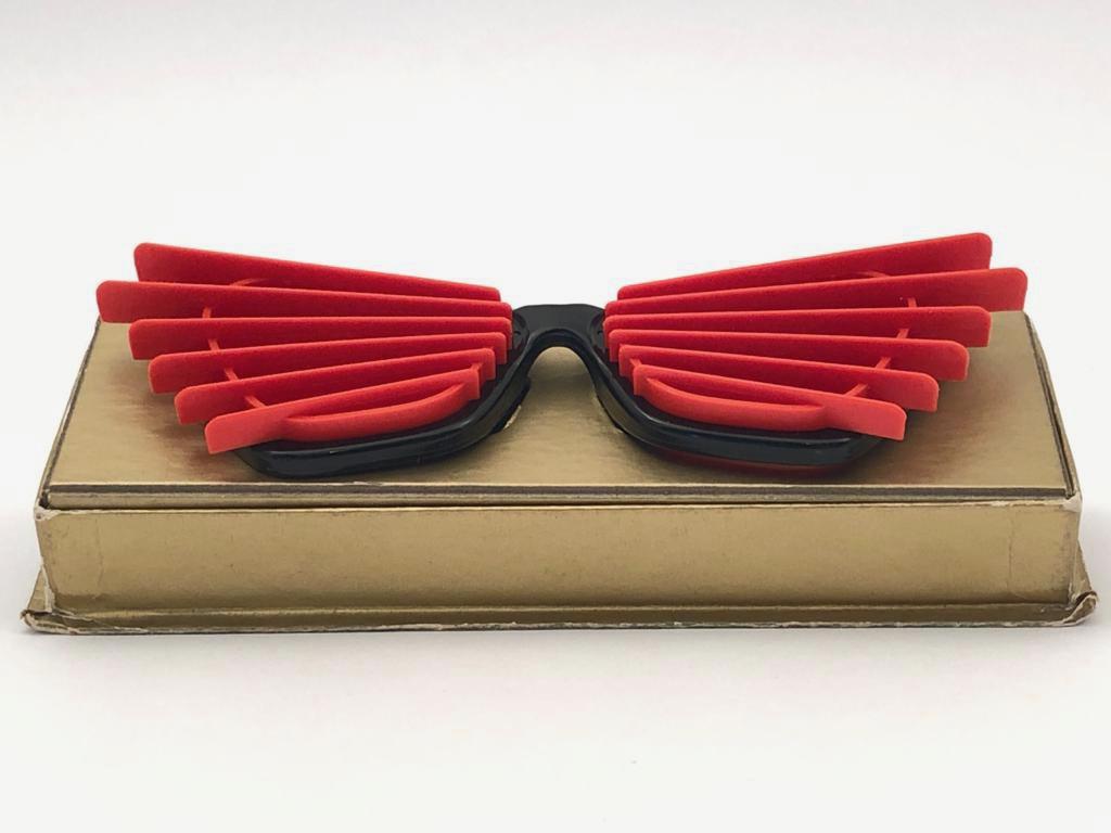 New Vintage Sun Slatz Shutter Shades Sunglasses 1950's Made in France For Sale 2