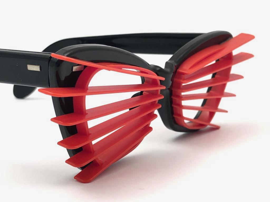 New Vintage Sun Slatz Shutter Shades Sunglasses 1950's Made in France For Sale 1