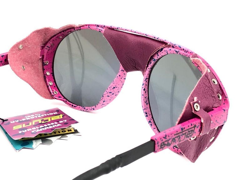 値下▼ CARERRA SUNJET ヴィンテージスポーツサングラス ピンク New Vintage Sunjet by Carrera Aviator 5205 Pink Sunglasses Austria