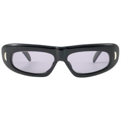 Nuevas gafas de sol Vintage Suntimer Victory Black Mid Century Made in France 1960