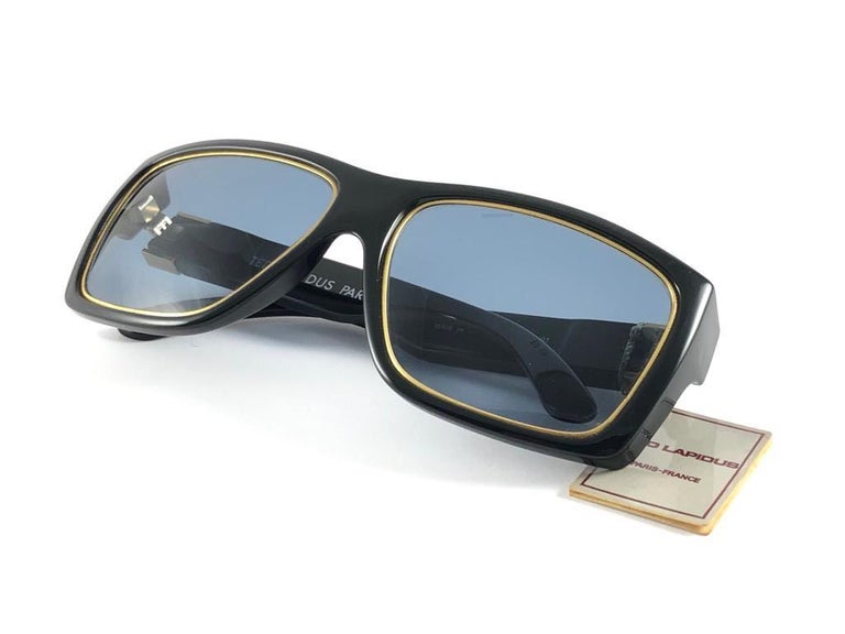 New Vintage Ted Lapidus Paris TL 19 Gold and Black 1970  display picture 1