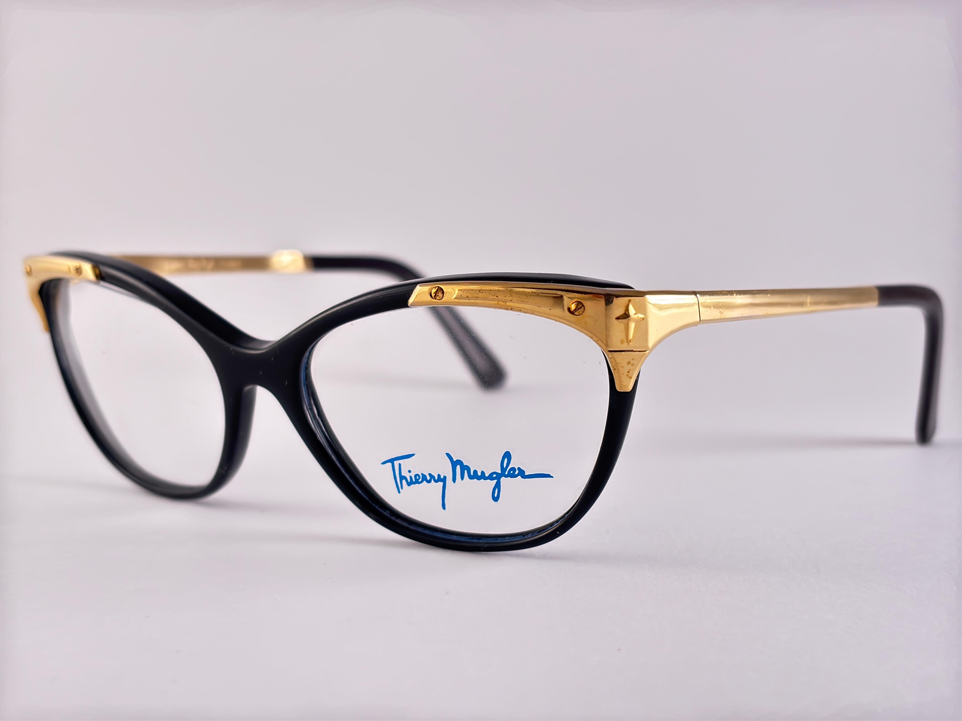 New Vintage Thierry Mugler Cat Eye 25723  1980's  Occhiali da sole in vendita 2
