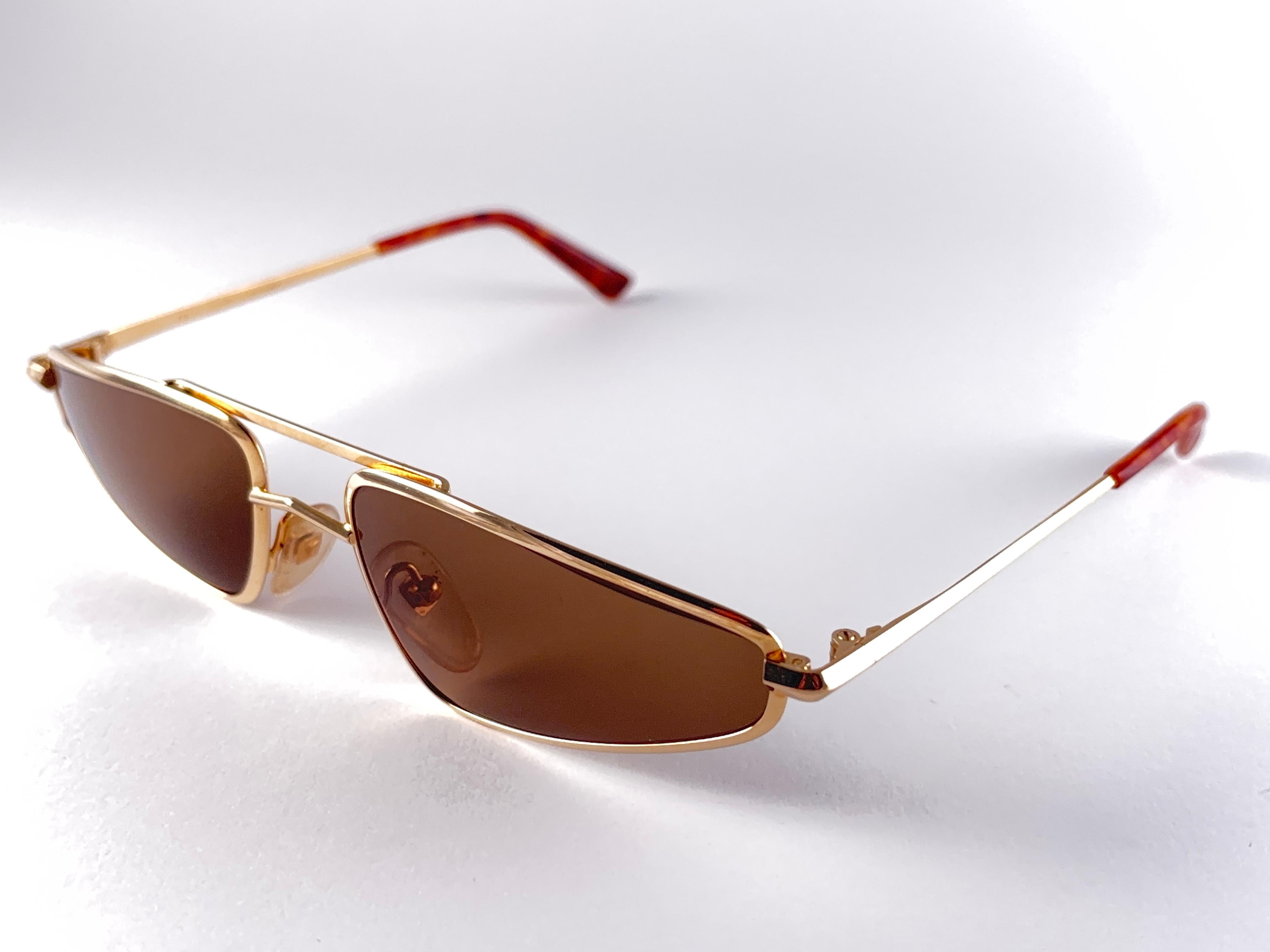 Neuer Vintage Thierry Mugler Cindy Crawford MTV 1980er Jahre  Sonnenbrille im Angebot 1