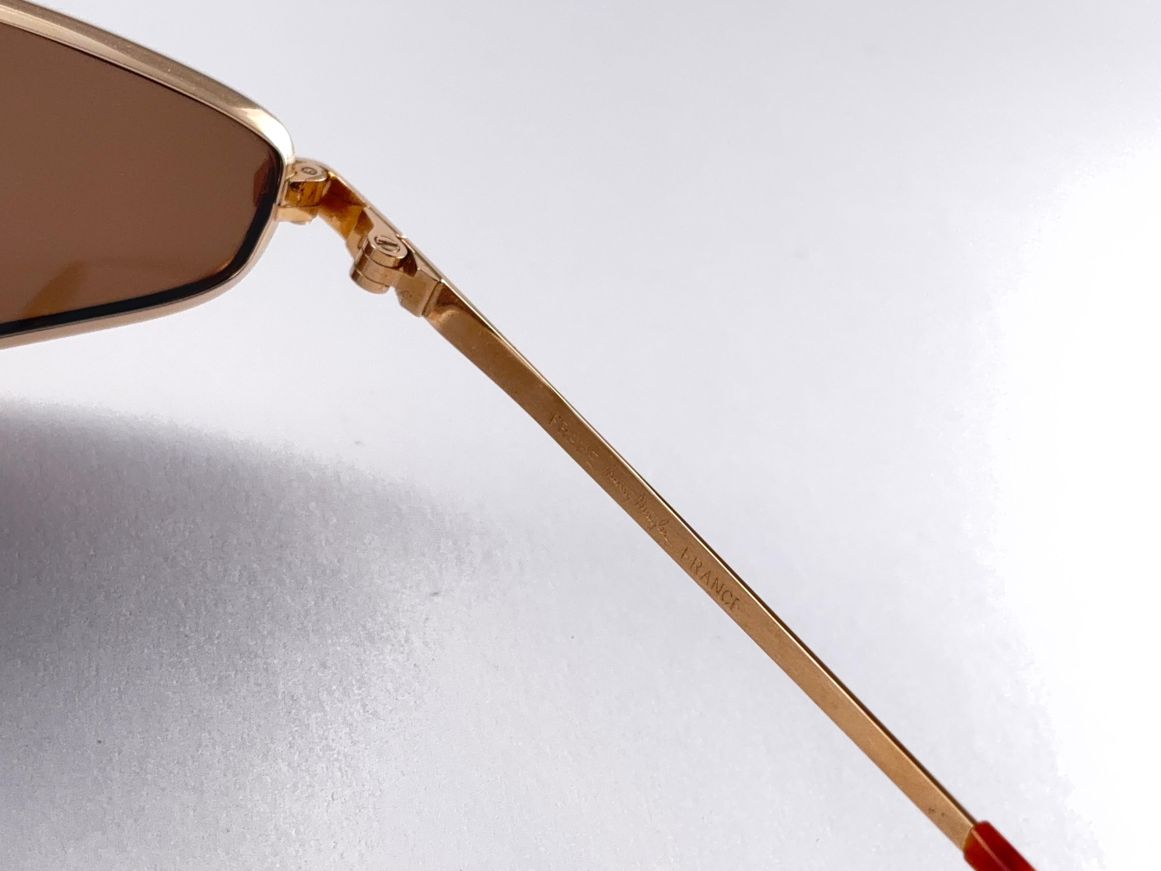 Neuer Vintage Thierry Mugler Cindy Crawford MTV 1980er Jahre  Sonnenbrille im Angebot 4