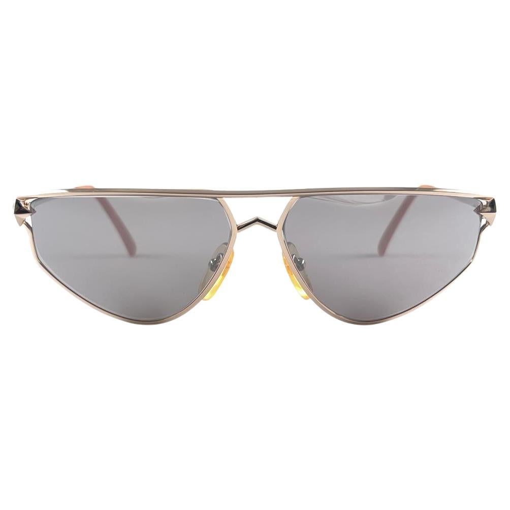 Thierry Mugler Cindy Crawford MTV Mirror Lenses Sunglasses