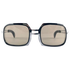 Nouvelles lunettes à cadre translucide vintage de qualité moyenne, fabriquées en France, années 70